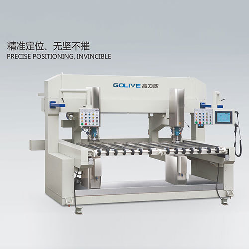 DOUBLE AXES AUTOMATIC GLASS DRILLING MACHINE