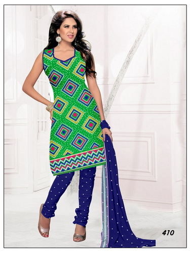 Satin Work Dress Material