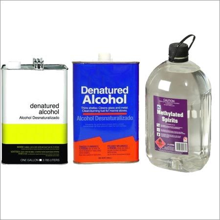 Denatured Alcohol Application: Industrial