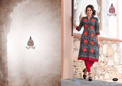 Mix Chiffon Designer Kurtis India Manufacturer Exports