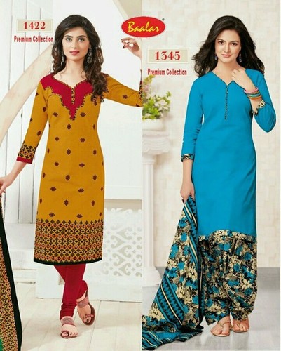 Balar Cotton Printed Dress Material