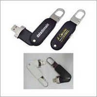 Swivel Leather Pen Drive