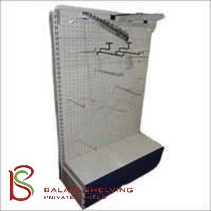 Perforated Wall Shelving Racks