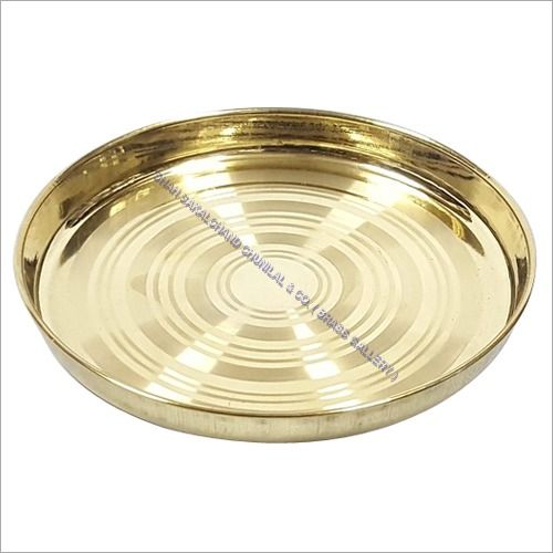 BRASS POOJA PLATES/THALIS