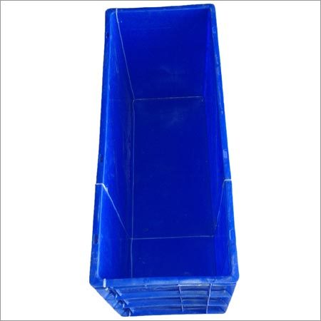 Plastic Crate - Plastic PP Material, 3.5 x 8.6 x 2.3 mm Size, Blue Color | Lightweight 50 Grams Design for Versatile Storage Solutions