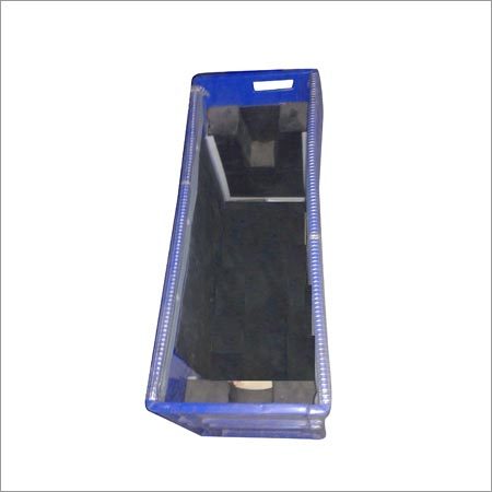 Plastic Storage Crates - Grey, 3.5 x 8.6 x 2.3 mm | Lightweight 50 Grams, Ideal for Organizing and Storing Various Items