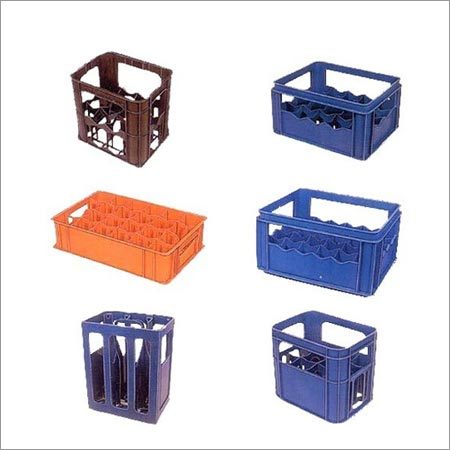 Blue Bottles Crates