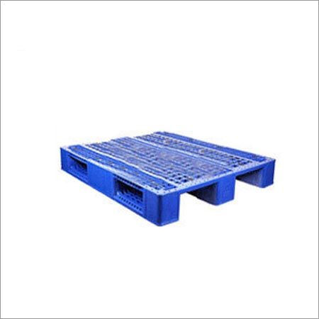 Injection Moulded Pallets - Plastic PP 4.5x3.6x6.3mm Blue | Lightweight 50g Design Compact Size 3.5x8.6x2.3mm