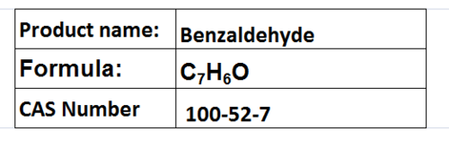 Benzaldehyde - Colorless Liquid, Boiling Point 178-179 Â°C | Aromatic Aldehyde, Almond Odor, Industrial Use