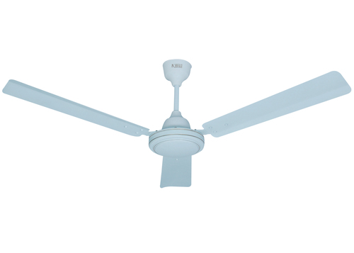 High-Flow White Ceiling Fan