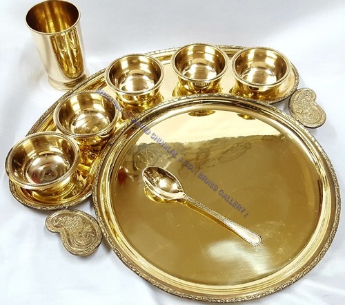 Brass Maharaja Set