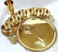 Brass Maharaja Set