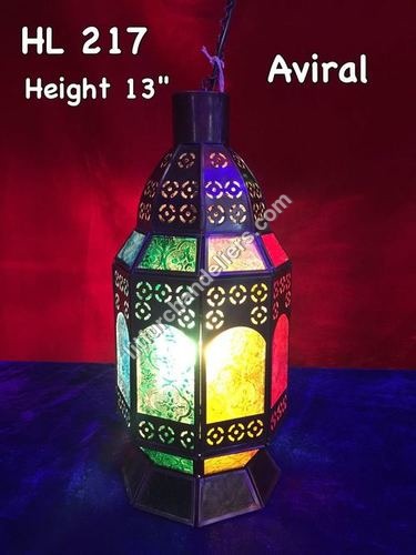 Green Antique Street Lamps