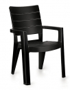 Black Fancy Plastic Chair