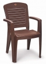 Brown Plastic Stylish Chair