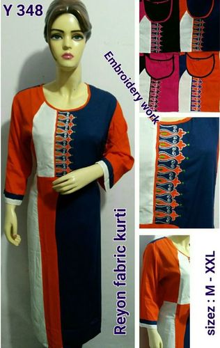 Women Rayon Kurti