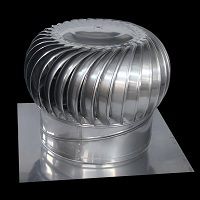 Air Turbine Ventilator - Color: Sliver