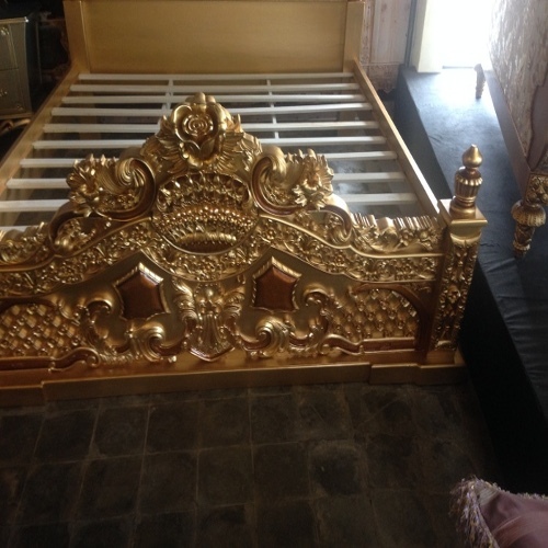 Hand Carved Wooden Beds