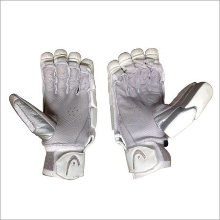 Challanger Wicketkeeper Gloves - Leather, Multiple Sizes, White | Durable, Lightweight, Air Ventilation, High Density Foam Padding