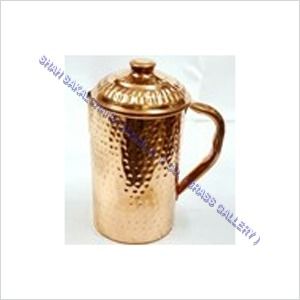 Copper Hammered Jug