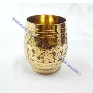 Brass Nakshi Glass