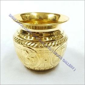 BRASS NAKSHI CHAMBU LOTA