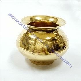 Polishing Brass Box Paan Lota