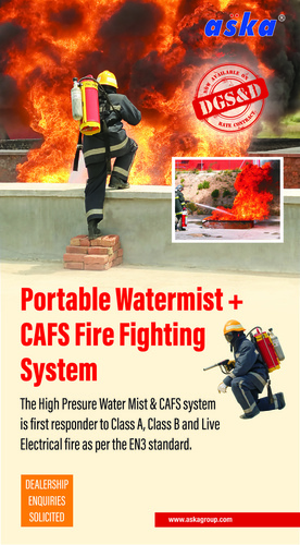 Water Mist Backpack Fire Extinguisher Water Mist Backpack Fire Extinguisher