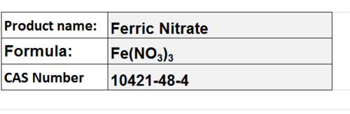 Ferric Nitrate