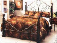Single Iron Bed - Iron Single Size Black, Durable Frame Sturdy Build Easy Assembly
