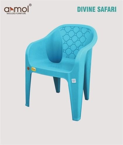 Vinjord Plastic Chair - Color: Blue