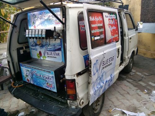 Mobile Van Soda Machine