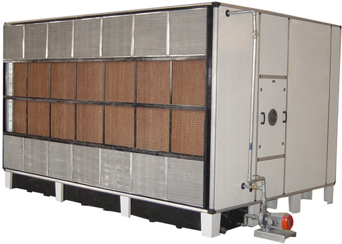 Air Washer Unit - Steel, Customizable Dimensions | Low Water Consumption, High Air Flow Rate, Low Noise Level, Efficient Power Consumption, 1 Year Warranty