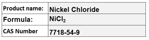 Nickel Chloride