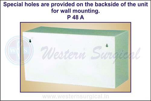 Special Holes Are Provided On The Backside Of The