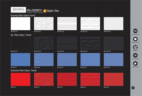 Black Concept Of Wall Tiles Grade: Premium