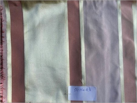 Taffeta Silk Stripe Fabrics Recommended Season: All