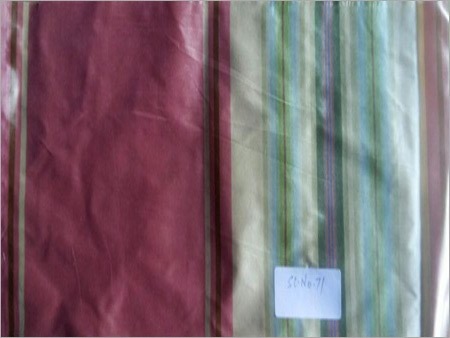 Multi Colour Silk Stripe Fabrics Recommended Season: All
