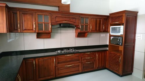 Solidwood Modular Kitchen