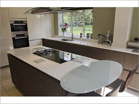 Acrylic Modular Kitchen