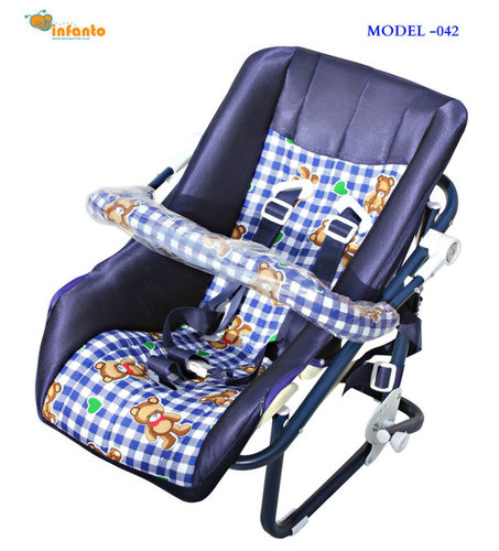 Blue Adjustable Seating Baby Car Seat