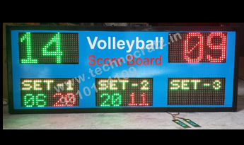 LED Volleyball Scoreboards