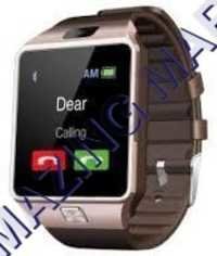 Black And Golden Smart Watch