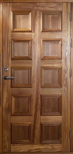 African Teak Wood Door
