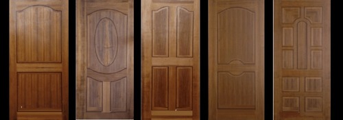 Moulded Teak Doors