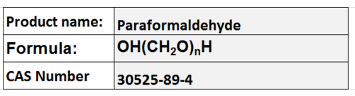 Paraformaldehyde
