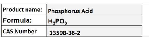 Phosphorus Oxoacids