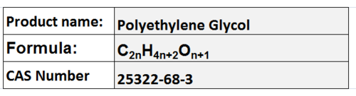 Polyethylene Glycol - Clear, CAS 25322-68-3 | Lubricant, Versatile, Medical Uses, Variable Viscosity