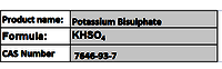Potassium Bisulphate