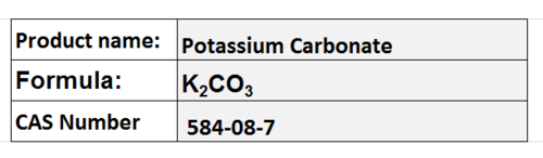 Potassium Carbonate